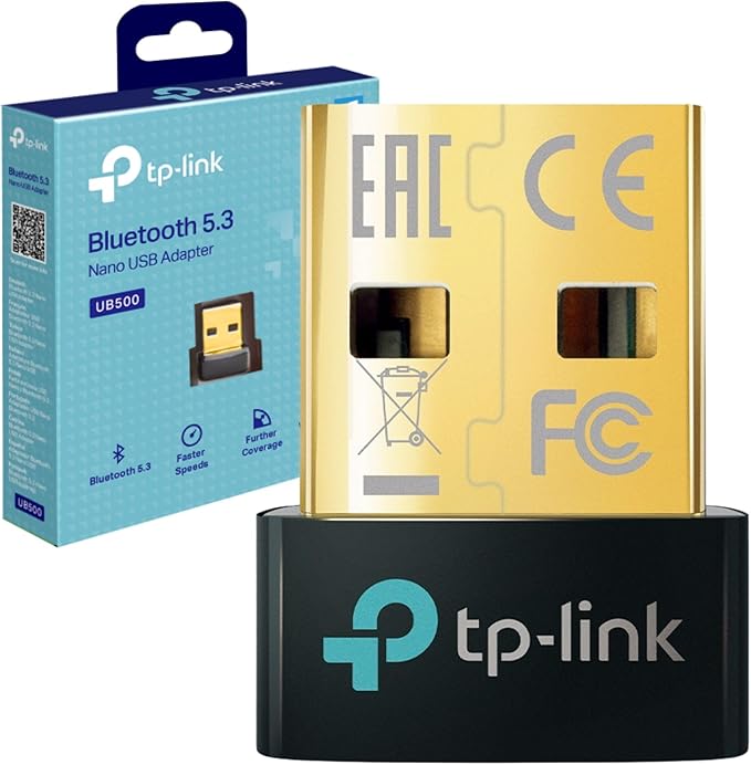 TP-Link UB500 Nano Bluetooth 5.3 USB Adapter TP-Link UB500 Nano Bluetooth 5.3 USB Adapter